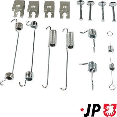 Kit de montagem das sapatas traseiras de tambor para Ford Ka RBT